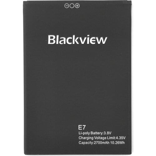 100% Original 2700mAh E 7 Battery For Blackview E7 E7S Mobile Phone In Stock High Quality +Tracking Code