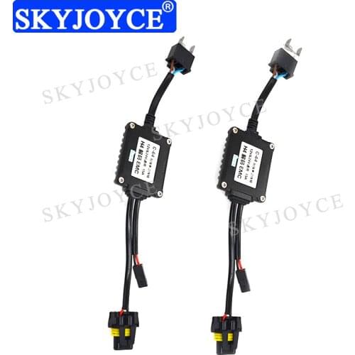 SKYJOYCE 12V 24V H4 Bixenon HID Decoder No Error Canbus EMC H4 Hi/Lo Beam H4 HID Canceller Control cable H4 canbus HID Decoder
