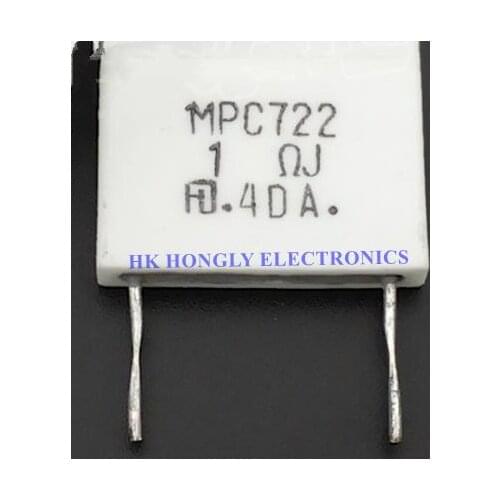20PCS MPC722 1R 1ΩJ 10W 5% Cement Resistor