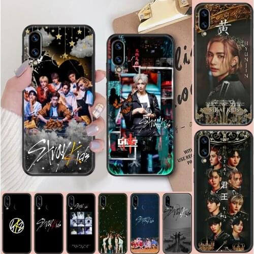 Stray Kids Kpop Singer Phone case For Huawei Honor 6 7 8 9 10 10i 20 A C X Lite Pro Play black pretty hoesjes art cover fashion