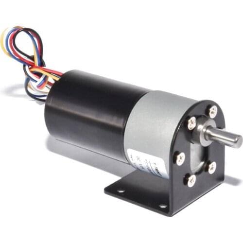 12V 24V Electric BLDC Motor Engine Reversible 10-1000rpm DC Brushless Motor 30000 hours Micro Brushless DC Motor With Bracket
