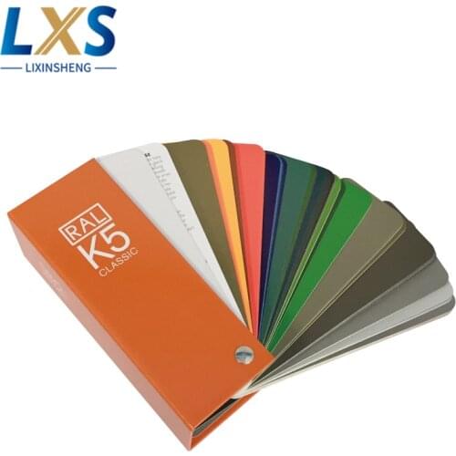 Germany Ral Color Card Ral-K5 International Standard Color Card Raul Paint Coatings Color Card