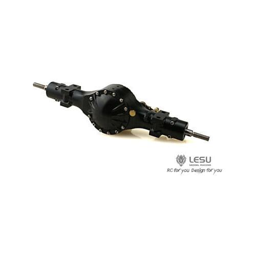 LESU 1/14 Metal Rear Axle Differential Lock for RC Tractor Truck Tamiya Model Q-9017 TH02056-SMT5