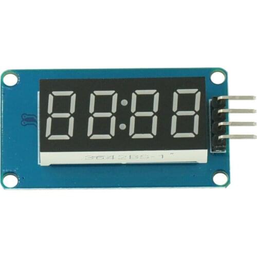 TM1637 LED Display Module For arduino 7 Segment 4 Bits 0.36Inch Clock RED Anode Digital Tube Four Serial Driver Board Pack