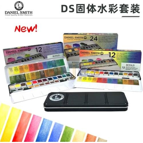 Daniel Smith Essentials Mixing Set Watercolor Paint,Colors of Inspiration, Art Supplies,Mineral Color,Basic Color,For Painting