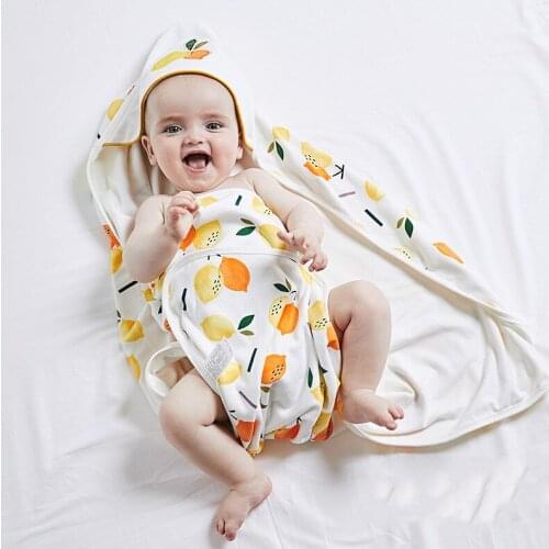 Baby Blanket Baby Bath Muslin Cotton Swaddle Cartoon Baby Warp Swaddle Infant Bedding Receiving Blankets for Newborn 85*85cm