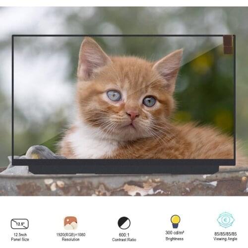 Original BOE NV125FHM-N82 12.5 Inch Resolution 1920*1080 Full HD Lcd Display WithoutTouch 300 Nits LCM Module For Tablet