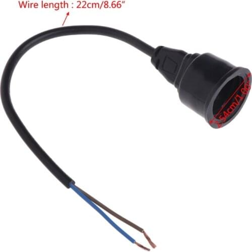 Aquarium Lamp Base Waterproof Soft Rubber Fish Tank Lighting Wire Holder For T8