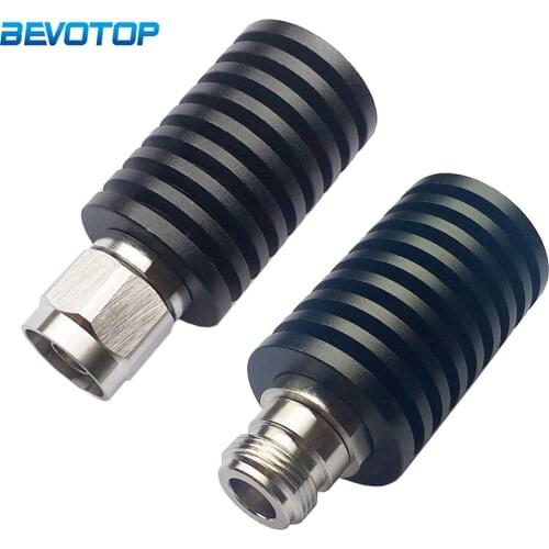 25W N Male/Female Connector RF Coaxial Termination Dummy Load 3GHz/6GHz 50ohm Nickel Plated RF Accessories