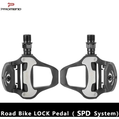 Road Bike self-locking pedals Palin bearing pedals Suitable for for SHIMANO SPD lock plate bicycle pedal for LOOK KEO lock plate