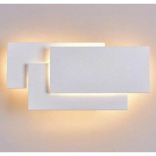 2020 modern wall sconce lamp vanity bedroom light fixtures living room decoration 2 styles square around WF102108