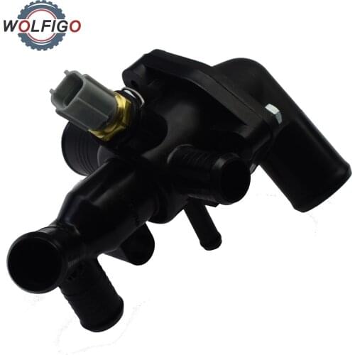WOLFIGO Automatic Cooling System Thermostat FOR FORD TRANSIT MK7 MK8 2.2 RWD 2011-on 1731782 BK3Q-8A586-AB BK3Q8A586AB