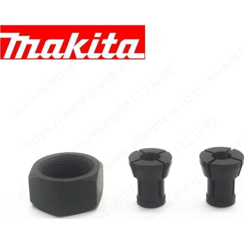 6mm 6.35mm Collet Cone for MAKITA RP0900 RT0700 RT0700C RT0700CX3 RP2301FCXK RT0700CX2 3621 3621A 3620 MT361 DRT50Z Nut chuck