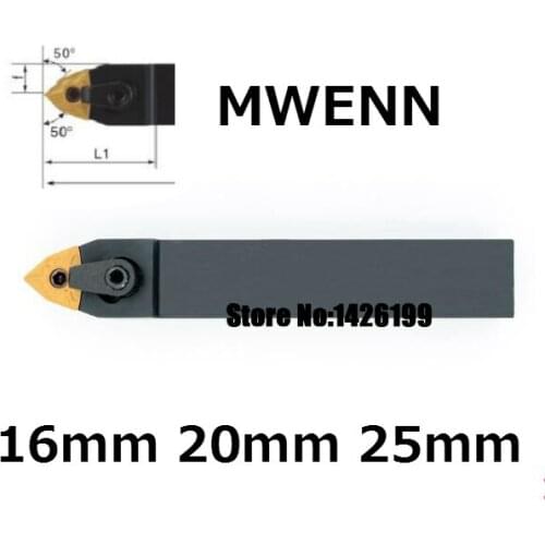 1PCS MWENN1616H08 MWENN2020K08 MWENN2525M08 MWENN CNC Lathe Cutting Tools External Turning Tool Holder