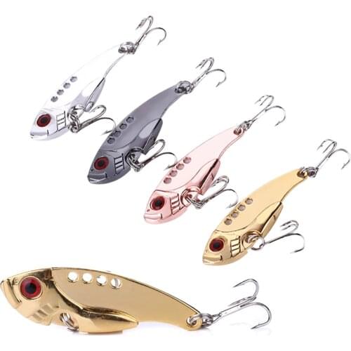 1pcs fishing lure wobblers Metal Full water layer VIB Bionic Hard Fake bait For sea freshwater fishing gear Artificial wobbler