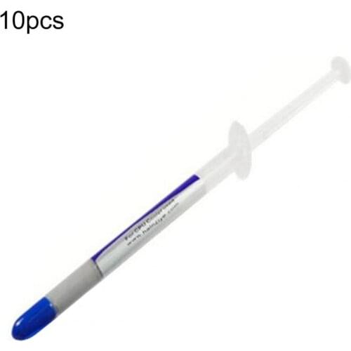 10Pcs Thermal Greases Conductive Thermal Conductive Compound Silicone Thermal Compound Grease Paste for Cooler
