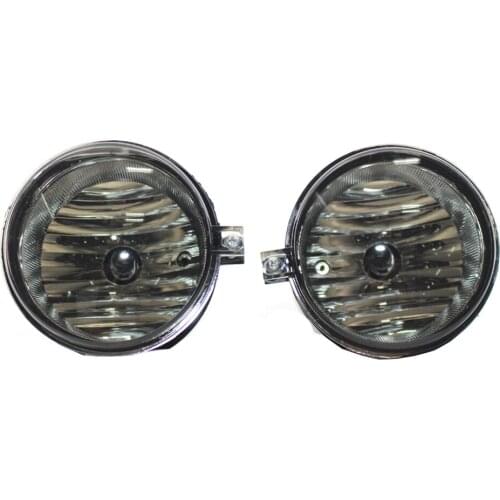 2Pcs Universal Car Fog Driving Light Lamp w/ Bulbs For Jeep Patriot Compass 07-09 & For Chrysler Dodge Car SUV