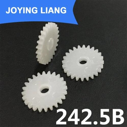 242.5B 0.5M Gears Wheel 24 Teeth Hole 2.5mm Loose DIY Model Toy Motor Parts Gear Pinion Accessory 10pcs/lot
