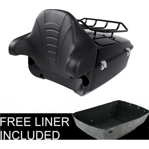 Motorcycle King Pack Trunk Top Rail Rack For Harley Tour Pack Touring Road Glide Road King Street Glide Electra Glide 14-20