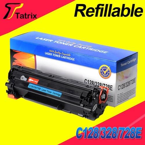 C128/328/728 With Chip Refillable Toner Cartridge Compatible For Canon IC MF4420n 4412 4410