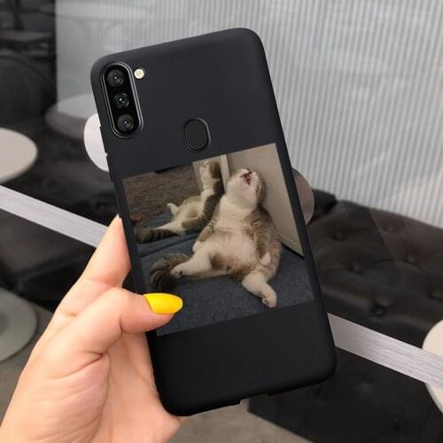 For Samsung A11 Case 6.4" Soft Silicon Cartoon Phone Covers For Samsung Galaxy A11 GalaxyA11 A 11 SM-A115F Back Cover Fundas