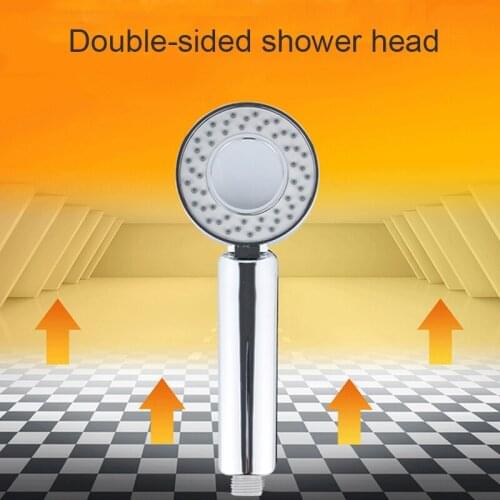 Pressurization Double-sided shower head household water heater showers awning bath set bathroom single-touch with pipe