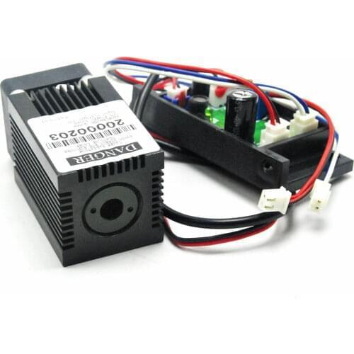Focusable 400mW 638nm Red Focus Dot Laser Module 33x50mm