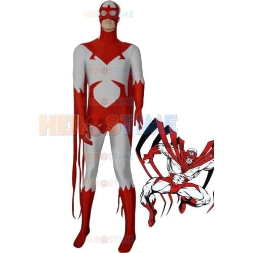 Hawk Hank Hall Costume Spandex Male halloween cosplay Hank Hall Superhero costume fullbody zentai suit hot sale free shipping