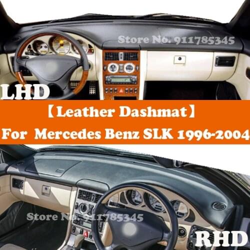 Suede Leather Dashmat Accessories Car-Styling Dashboard Covers Pad Sunshade For Mercedes-Benz SLK Class G1 R170 200K SLK230K 280