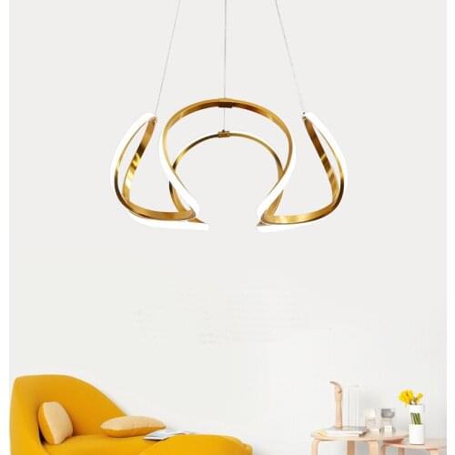 Minimalism Modern Led Hanging Pendant lights For Dining Room Kitchen Room White Color Aluminum pendant lamp Fixtures xu