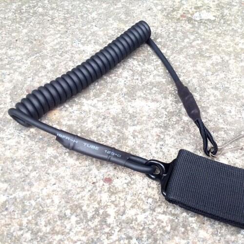 H893 Outdoor TAD GEAR Multifunction Tactical Lanyard/Dropout Elastic Rope Outdoors/Army fans/Spring Rope/ Elastic Key/EDC