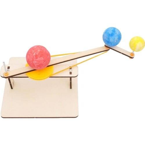 Sun Earth Moon Model DIY Science Experiment Educational Toys