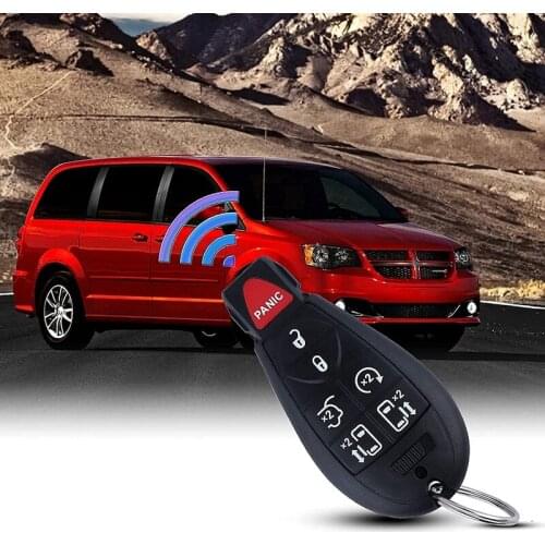 Set of 2 Keyless Remote Car Key Fob for Chrysler 2008-2016 or Dodge 2008-2016 Grand Caravan M3N5WY7 M3N5WY783X