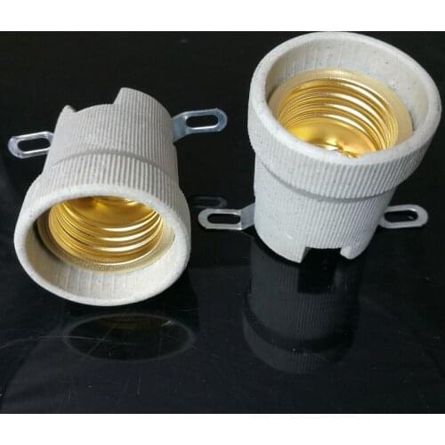 E27 ceramic lamp base special crawler wooden tortoise box cap screw thread port ceramic lamp holder