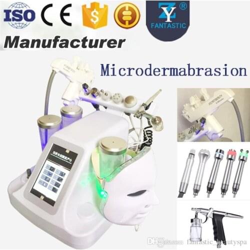 Professional Microdermabrasion Hydro Facial Machine Hydra Dermabrasion Face Deep Cleaner Skin Care Multifunctional Facial Spa E