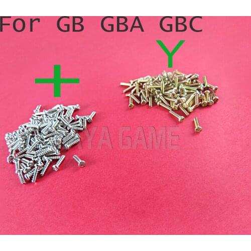 Replacement Screw For Gameboy Advance GB GBA GBC Repair Kit full set cross screws console 1000pcs/lot
