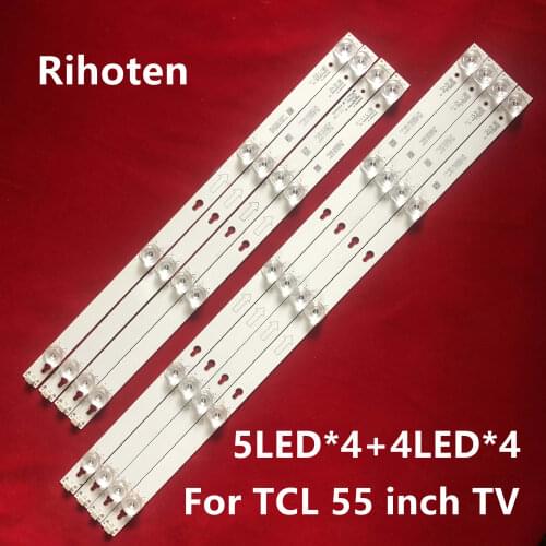 LED BacklightL strip 4C-LB5505-PF02J 4C-LB5505-PF02J 4C-LB5505/04-HR06/14J For TCL L55P2-UD L55E5800A-UP LVU550ND1L SD9W09