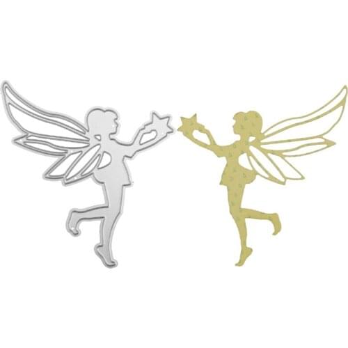 Dancing Elf Girl Star Metal Cutting Dies Stencil for DIY Scrapbooking Album Paper Cards Decorative Crafts Diecuts New 2018 Die