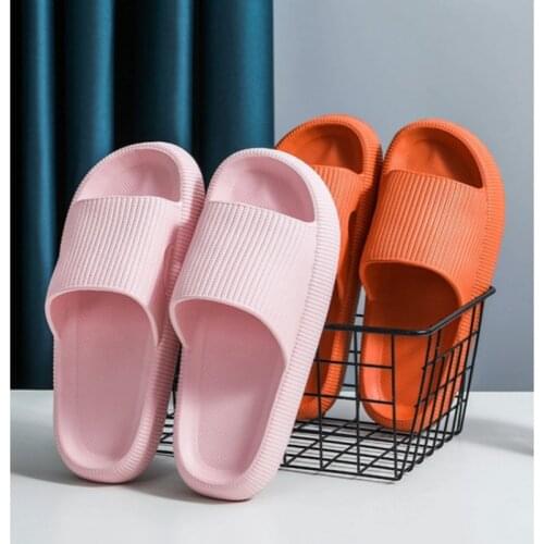 Outdoor beach shoes womens thick-soled slippers summer beach eva soft-soled slippers casual non-slip sandals
