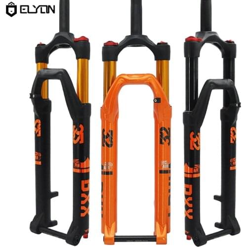 MTB Bicycle Suspension Fork 27.5 29er Air Mountain Bike Fork 140mm Damping Rebound Shock Absorber Front Forks 100*15mm Boost