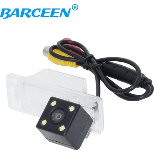 Waterproof IP 69K car parking camera 4 led colorful night vision adapt for NISSAN QASHQAI /X-TRAIL for Peugeot 307 Hatchback