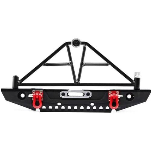 Rear Bumper for 1/10 TRX4 SCX10 90046 Anti-collision Protective Bar Frame for 1/10 TRX4 SCX10 90046 RC Crawler Car Parts