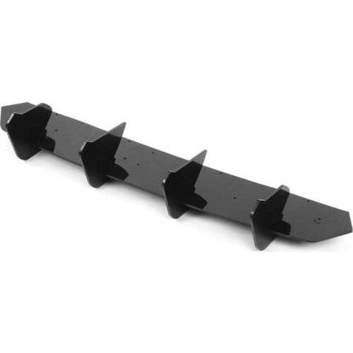 Rear Diffuser for MK8 Gloss Black for Maxton Style Rear Bumper Diffuser Valance Extension Fit for MK8 2021+ Rear Bumper Diffuser