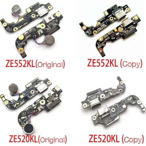 USB Charging Charger Port Dock Connector Board Flex Cable For Asus Zenfone 3 ZE520KL ZE552KL Replacement Parts