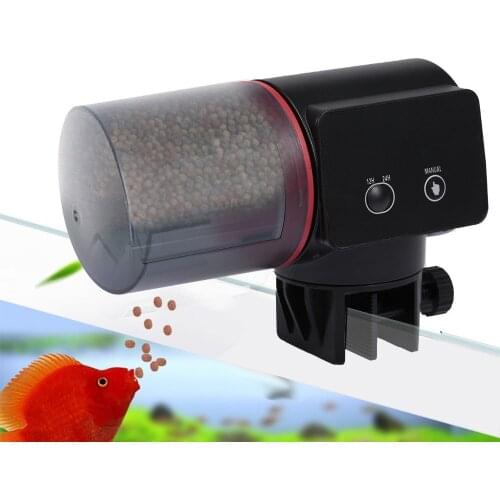 Fish Food Dispenser Automatic Fish Feeder Aquarium Automatic Feeder Electric Auto Fish Feeder