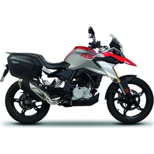 For BMW G310R G310GS SHAD SH23 Side Boxs+Side Rack Support System Motorcycle Luggage Side Case Saddle Bags Bracket Carrier