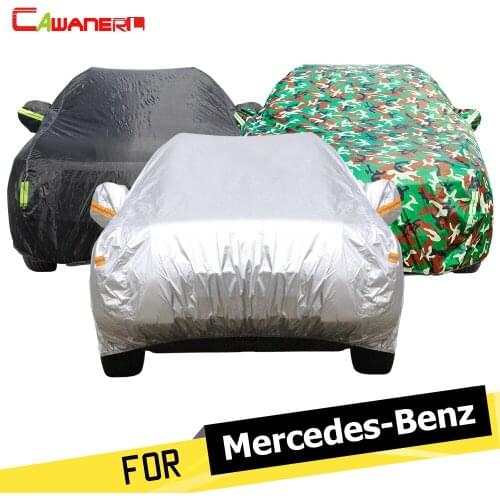 Cawanerl SUV Car Cover Outdoor Sun Rain Snow Resistant Cover For Mercedes Benz GLK200 GLK220 GLK250 GLK280 GLK300 GLK320 GLK350