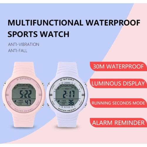 UTHAI BK48 New Student Couple Mens and WomenSmall Fresh Multifunctional Outdoor Mountaineering Swimming Waterproof Sports Watch