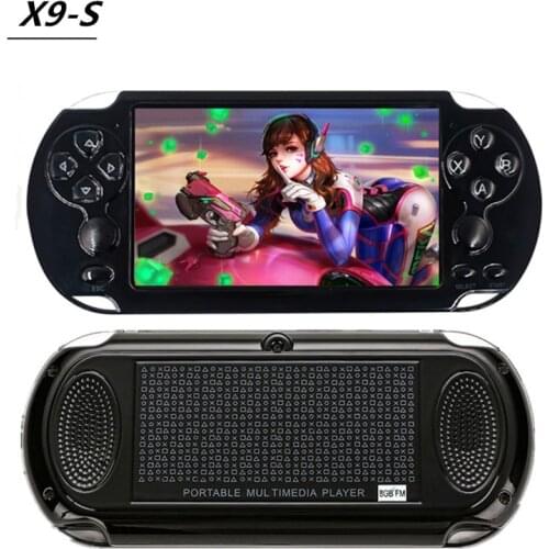 Hot Sale X9S Video Game Console 5.1 Inch HD Screen Double joystick Built in 10000 Games Multimedia Retro Handheld Game player