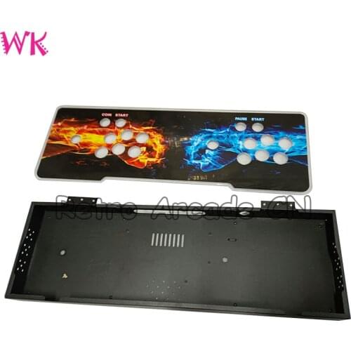 Game Control box acrylic empty console case/containers for joystick 30/24 mm button for DIY Home Pandora game console